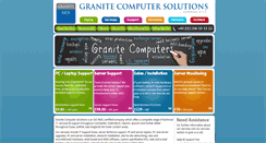 Desktop Screenshot of granitecomputers.co.uk